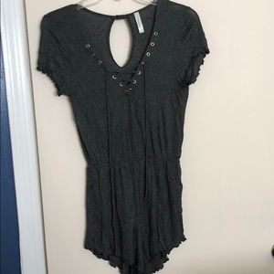 Grey romper
